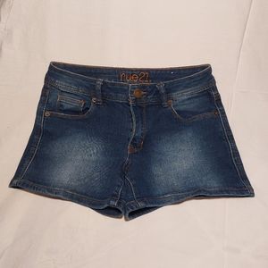High Waisted Jean Shorts